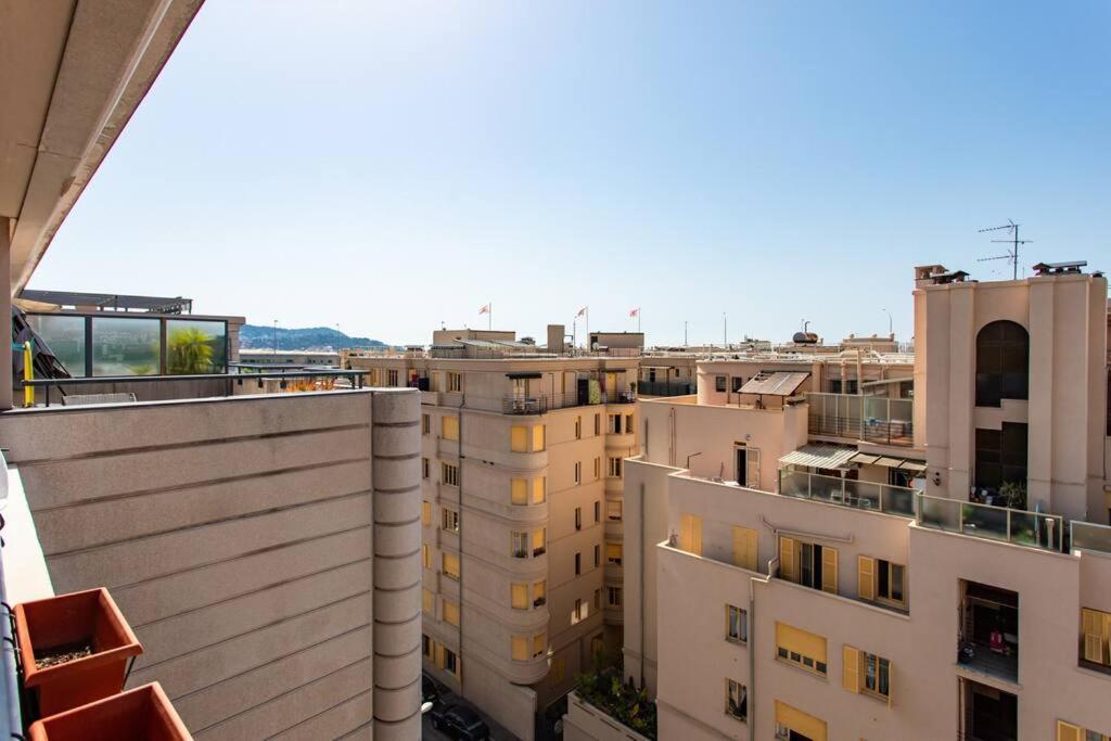 a view of a city from a building at L41 Suite Paladium parking 8pax 4rooms balcony WIFI&#47;AC in Nice