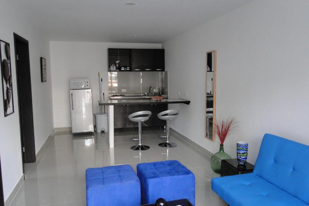 Kuchyň nebo kuchyňský kout v ubytování Casa Loft