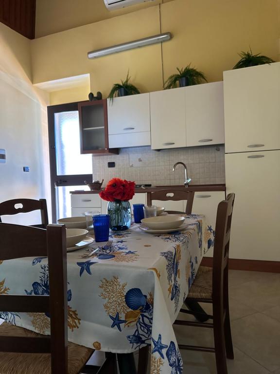 Kuchyňa alebo kuchynka v ubytovaní Spiaggia Le Dune Residence