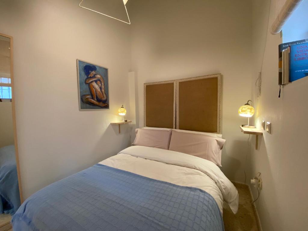 Postel nebo postele na pokoji v ubytování Santo Domingo - Centro