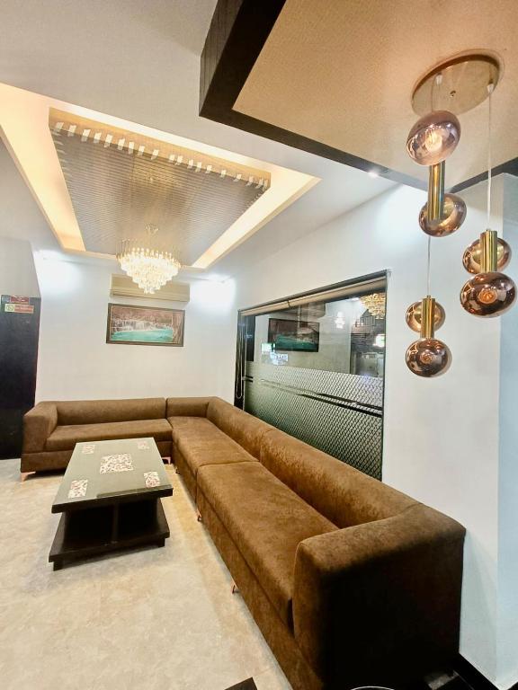 Posezení v ubytování Hotel Cosmo - Karol Bagh