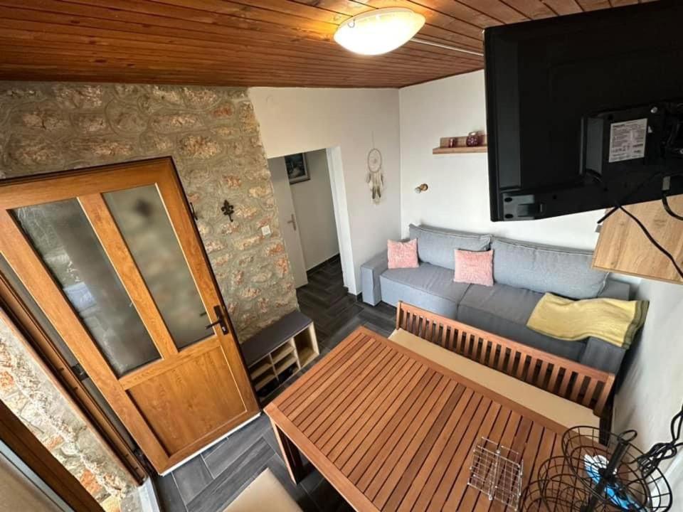 Posezení v ubytování Apartments Stokic
