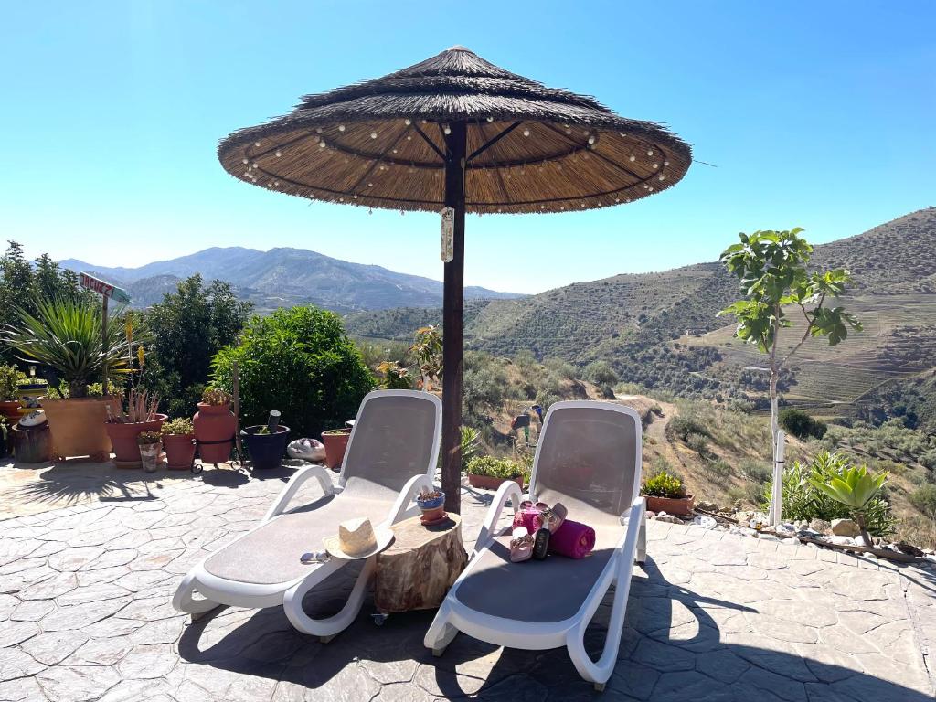 Nespecifikovaný výhled na hory nebo výhled na hory při pohledu z bed and breakfast