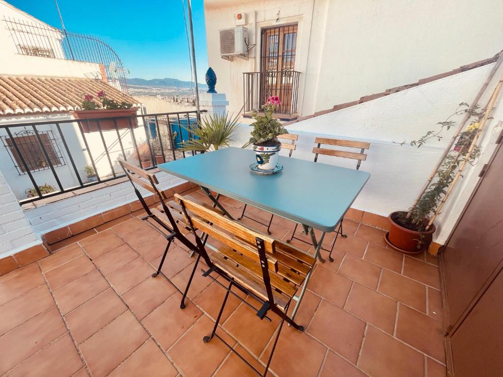 Balkón nebo terasa v ubytování Casa Lucia Albaicin con terraza