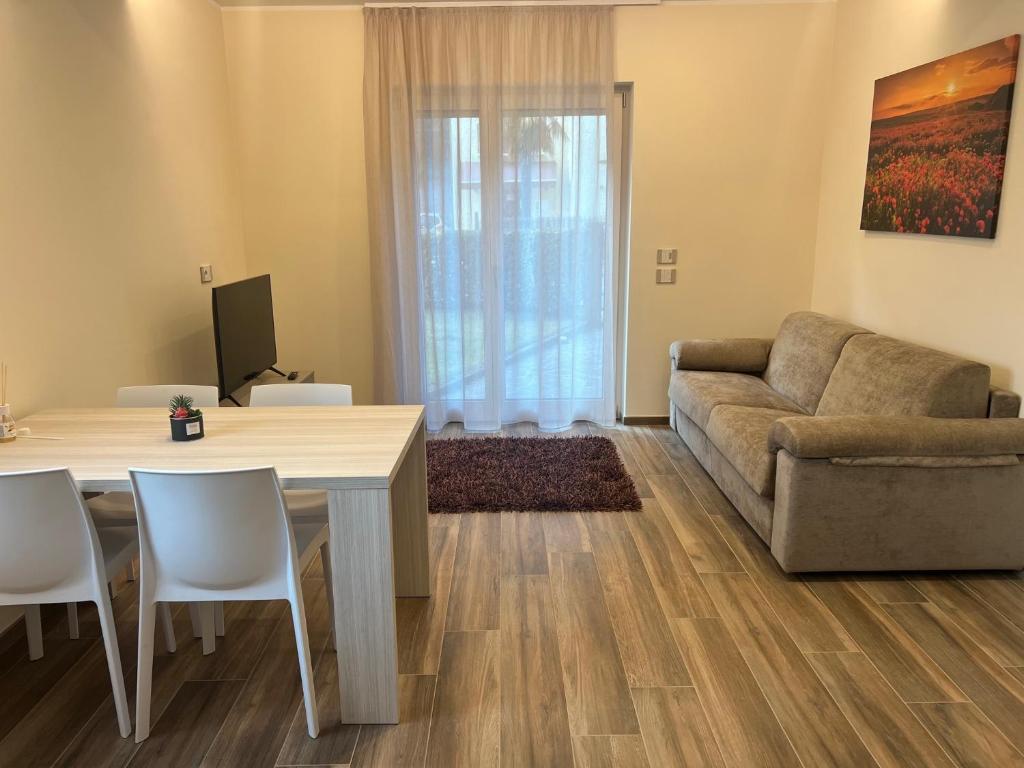 Posezení v ubytování Appartamento Monte