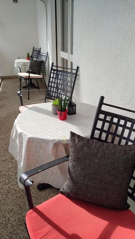 Posedenie v ubytovaní Deluxe Apartman Pervan