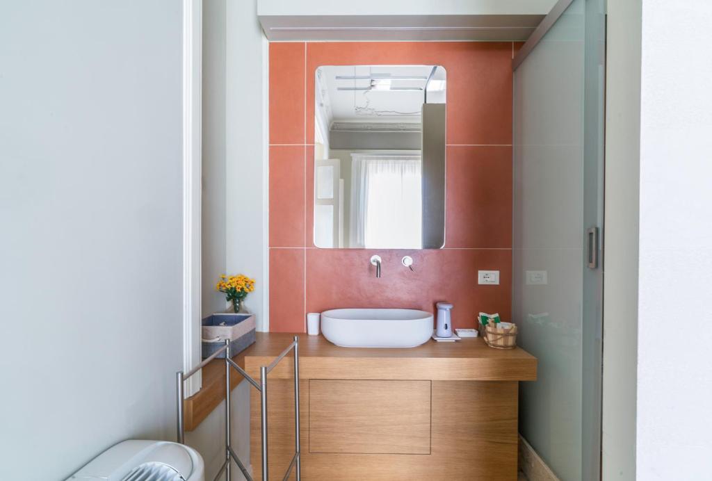 Koupelna v ubytování B&B Handy Palermo