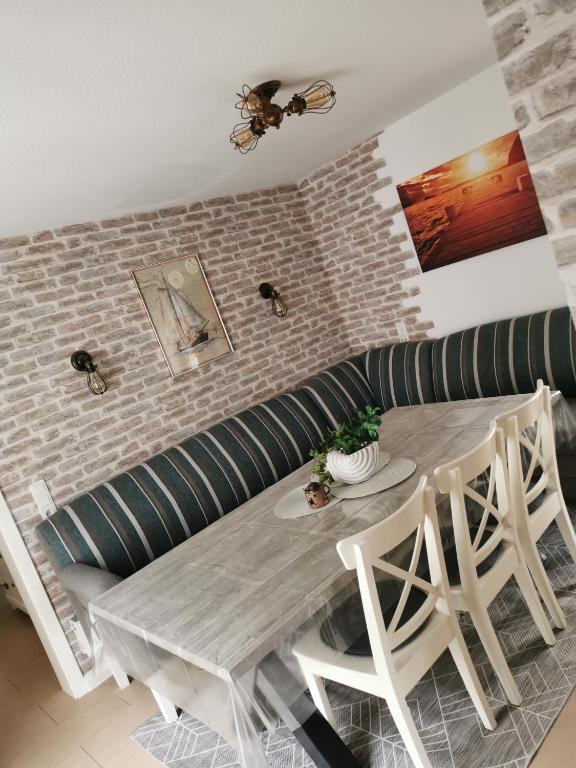 Posezení v ubytování Hübsches Haus