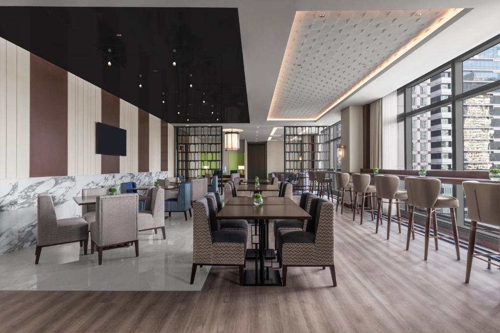 Posezení v ubytování The Westin Manila