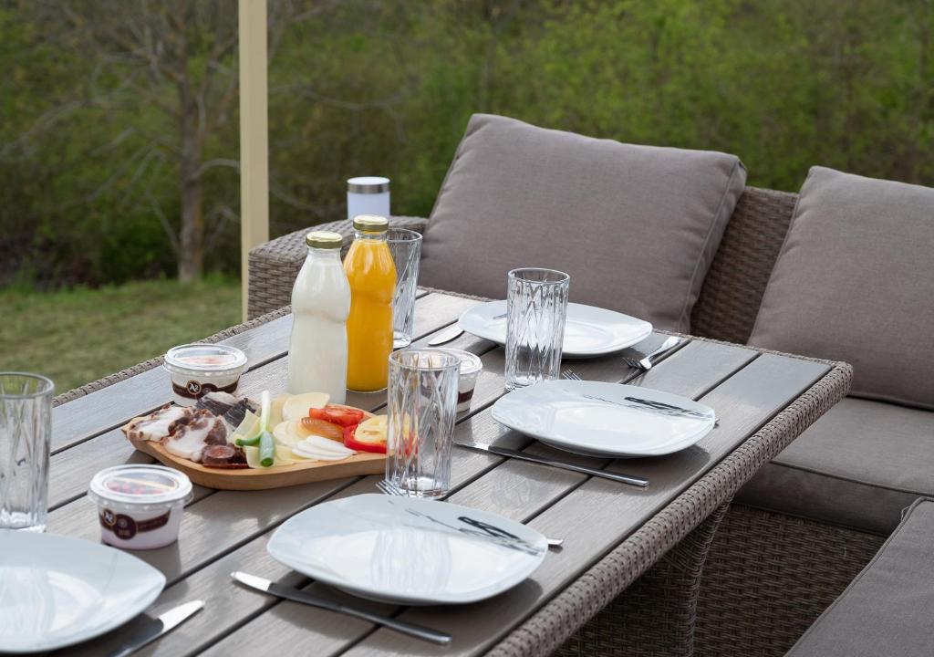 Nápoje v ubytování Mecsek Szíve Glamping