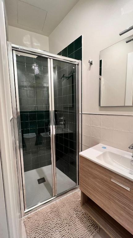 A bathroom at Casa Adriana