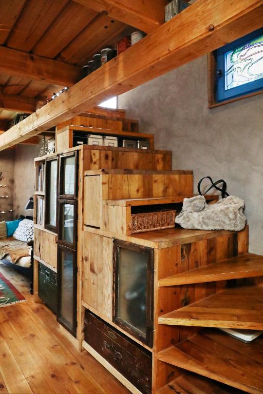 A kitchen or kitchenette at Atelier Eliska