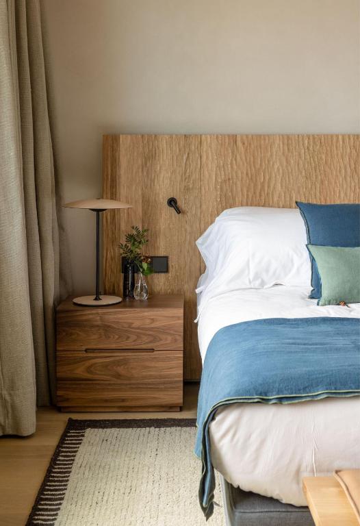 Postel nebo postele na pokoji v ubytování Hotel Ur Bare