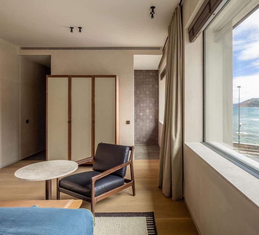 Posezení v ubytování Hotel Ur Bare