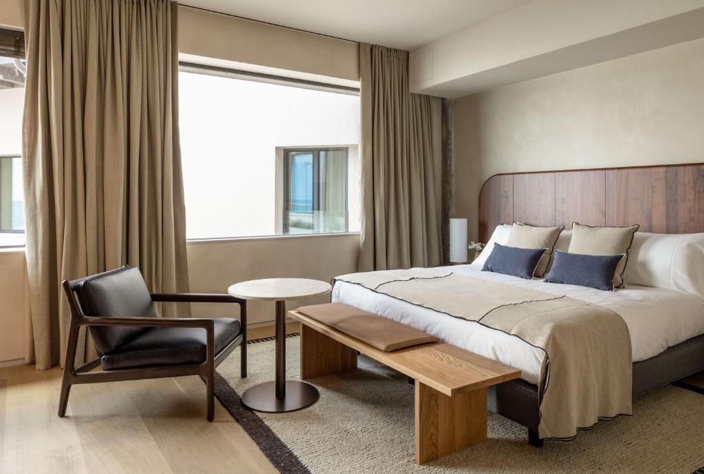 Postel nebo postele na pokoji v ubytování Hotel Ur Bare