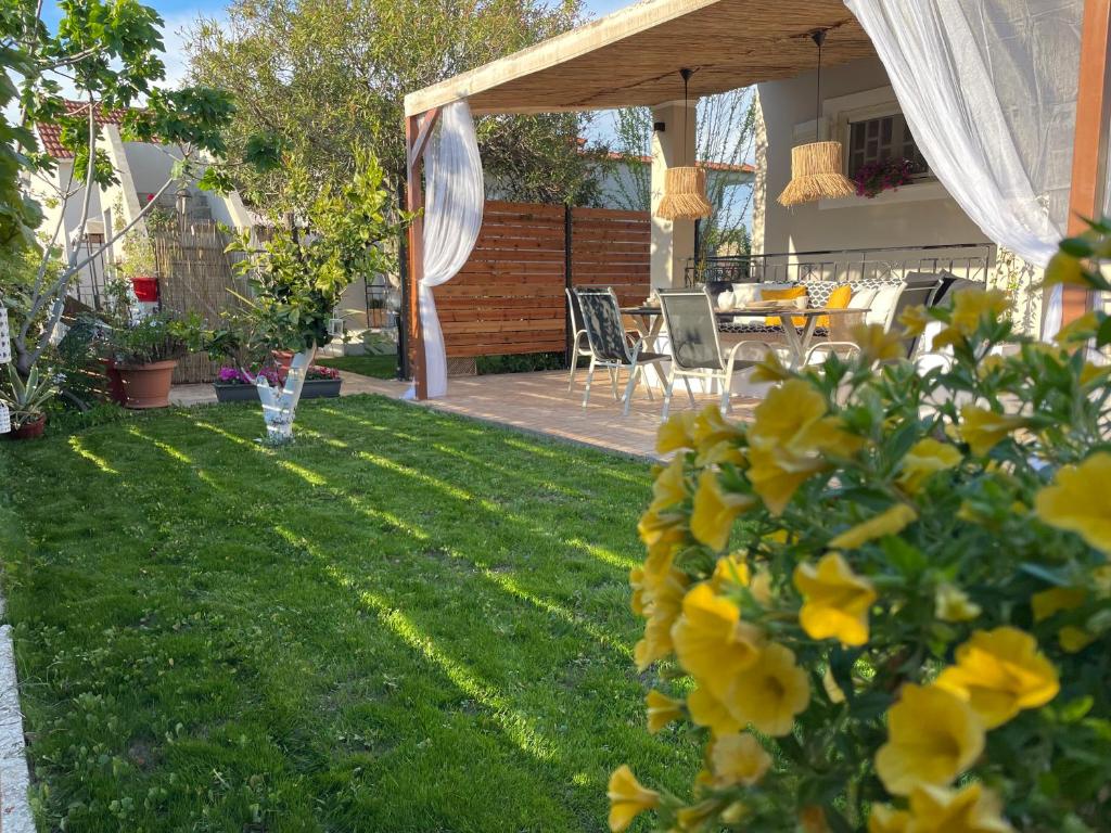 Zahrada ubytování Villa Sandra