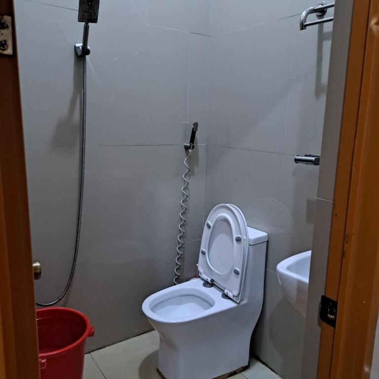 Koupelna v ubytování JZA Transient House