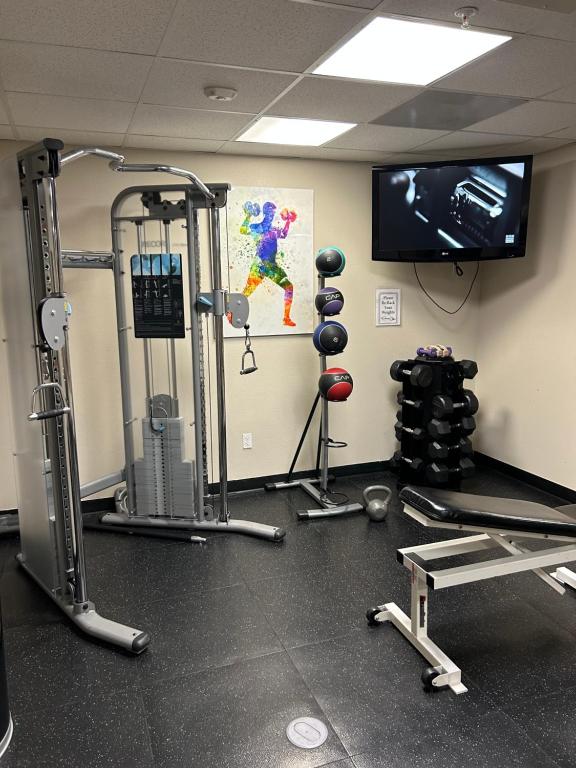 Fitness centrum a/nebo fitness zařízení v ubytování Holiday Inn & Suites - Barstow by IHG
