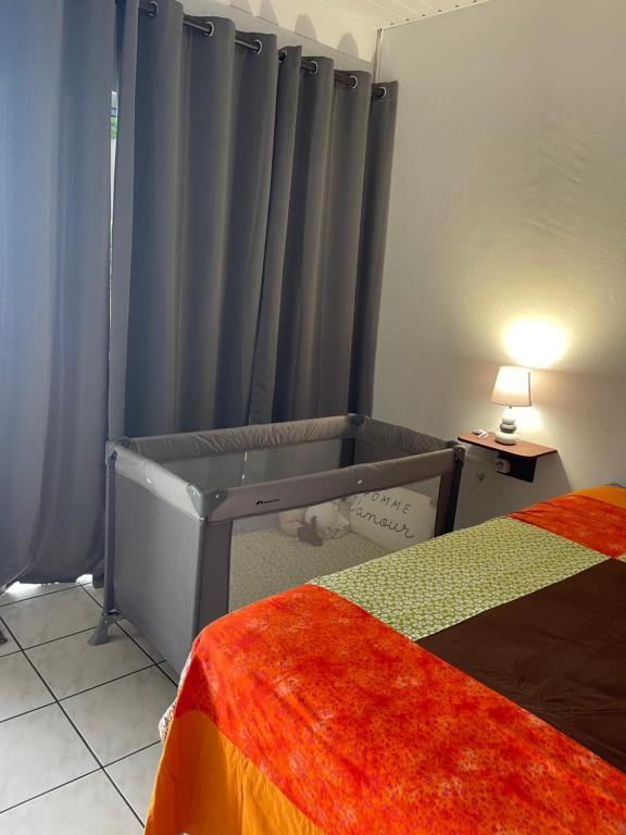 Postel nebo postele na pokoji v ubytování PK 35