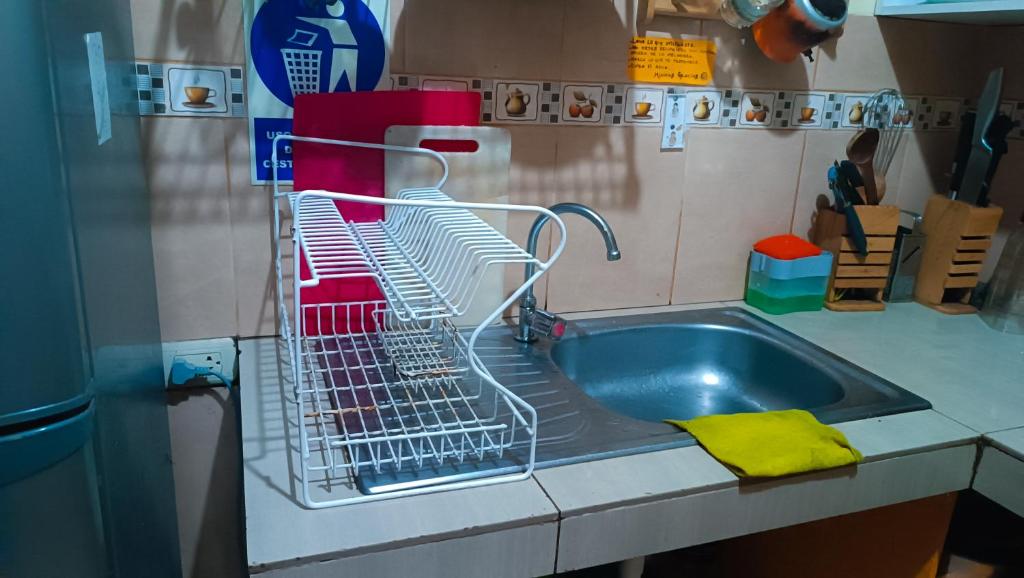 Kuchyň nebo kuchyňský kout v ubytování Passion Hostel - Barranco
