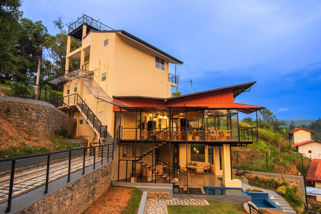 Budova, kde se hotel nachází