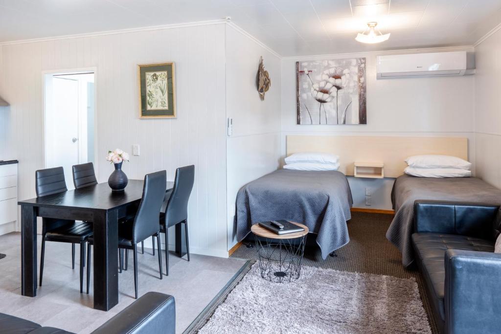 Posezení v ubytování Dunrovin Motel