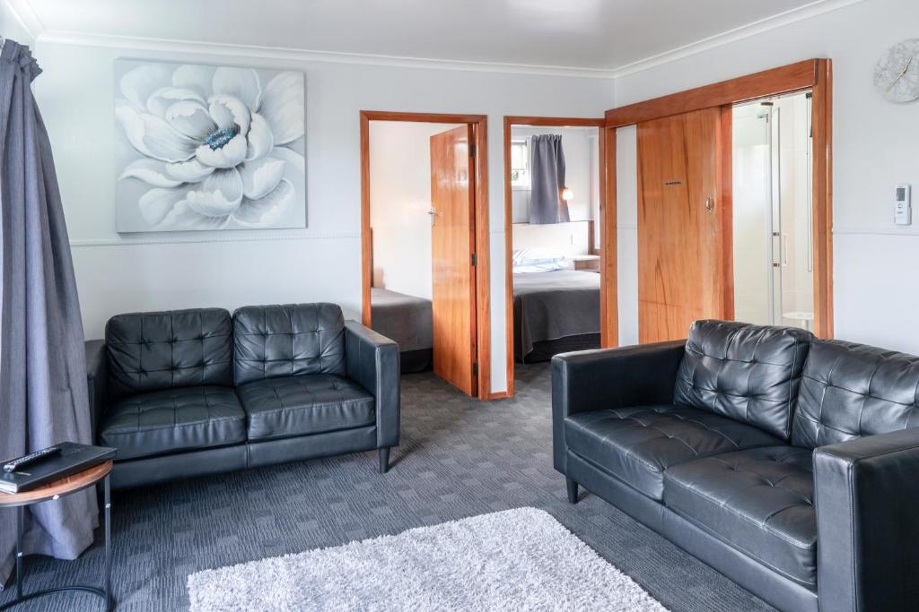 Posezení v ubytování Dunrovin Motel