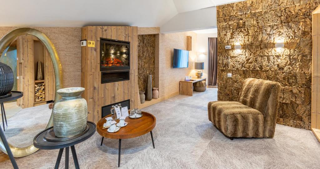 Posezení v ubytování Alpin Resort Hotel