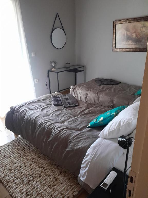 Postel nebo postele na pokoji v ubytování Manteshouse