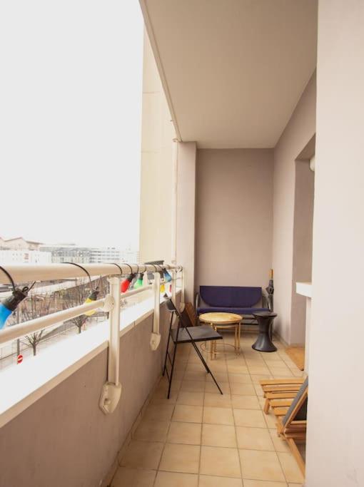 Balkón alebo terasa v ubytovaní Appartement T3 70m2 lumineux proche de la gare