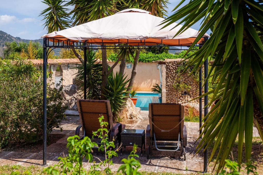 A garden outside App mit Dachterrasse Panoramablick