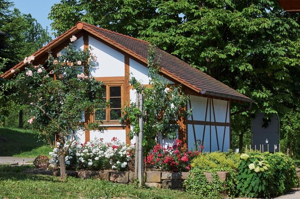 ドゥルバッハにあるWinzerhof Wörnerの庭花小屋