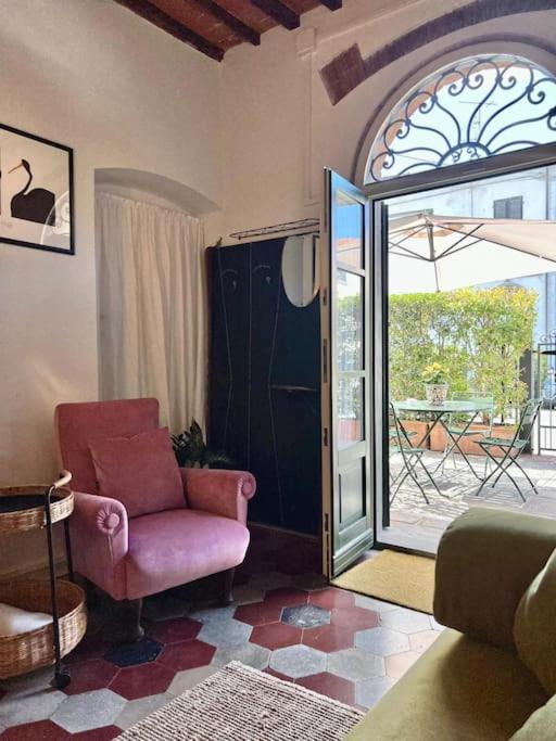 Posezení v ubytování Quadrifoglio Casa Toscana