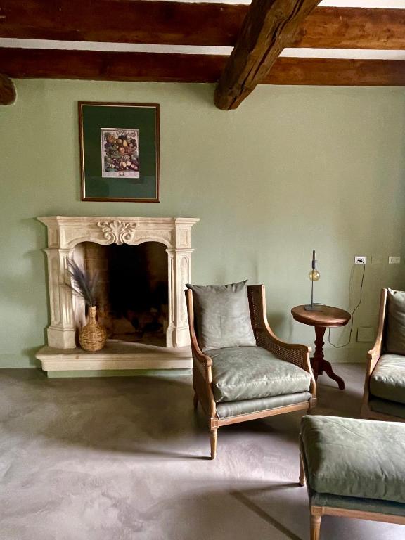 Posezení v ubytování Guesthouse Corte Marzago - adults friendly