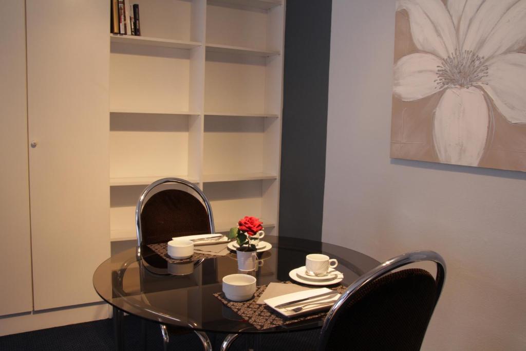 Posezení v ubytování First Euroflat Hotel