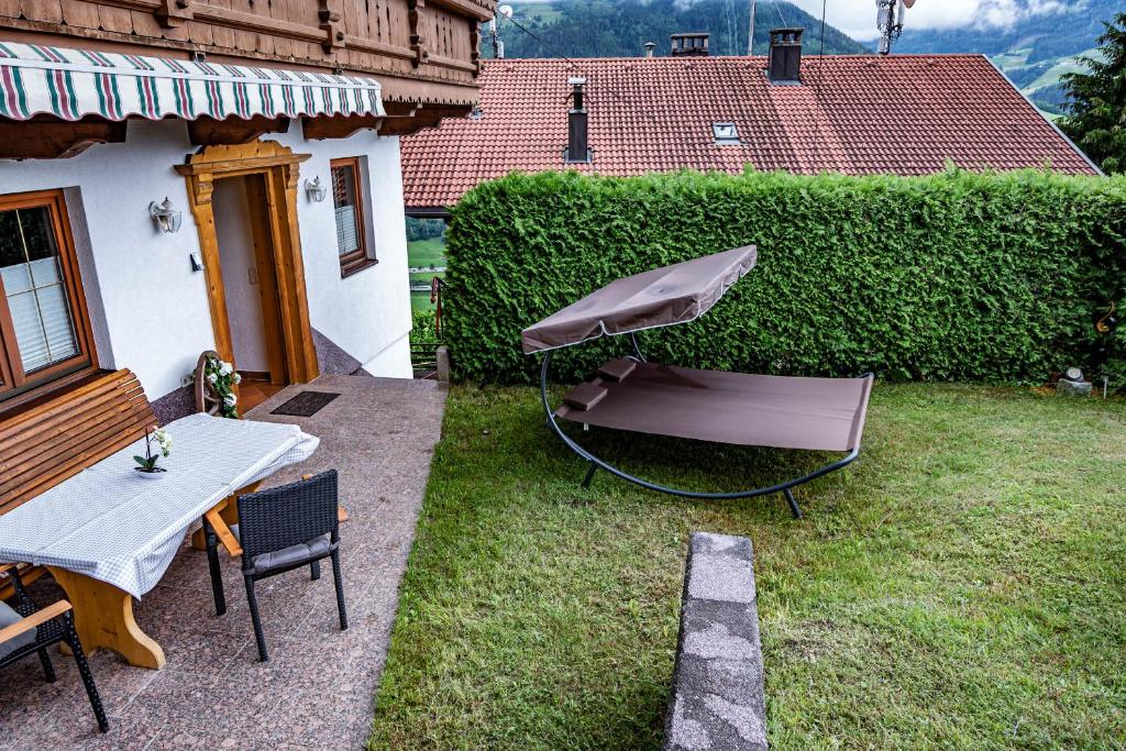 Zahrada ubytování Alpin View
