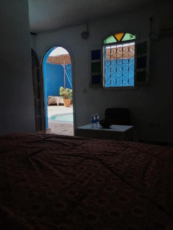 Letto o letti in una camera di Riad Freija-TAROUDANT