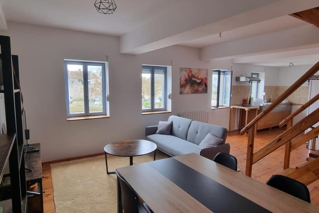 Część wypoczynkowa w obiekcie Cosy Triplex 3 chambres