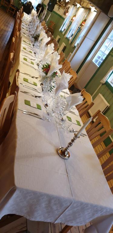 Restaurace v ubytování Skutskepparn Kuststation