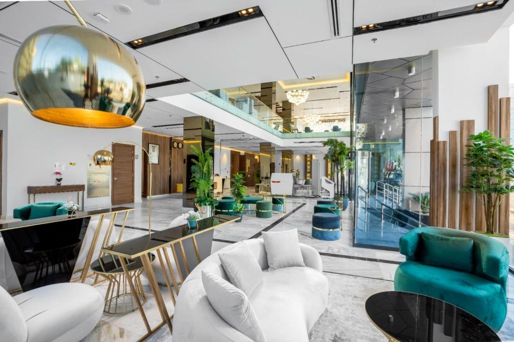 Posezení v ubytování AKASIYA HOTEL