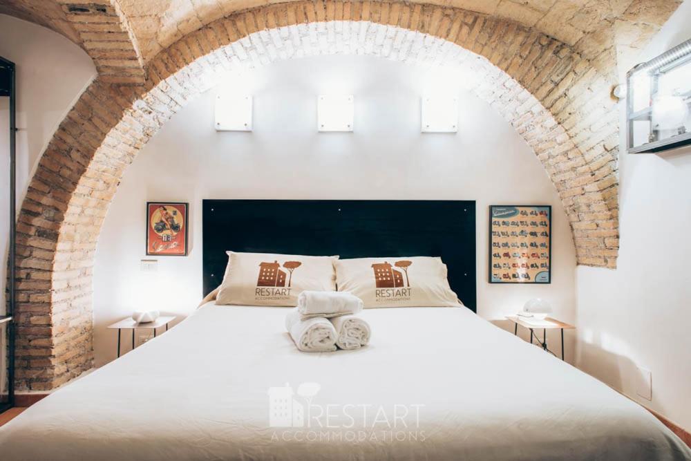Posteľ alebo postele v izbe v ubytovaní Restart Accommodations Balestra