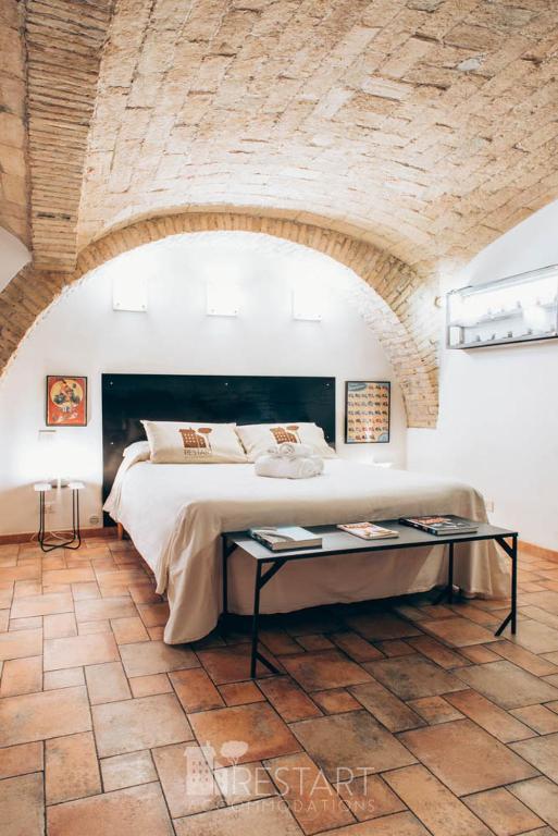 Posteľ alebo postele v izbe v ubytovaní Restart Accommodations Balestra