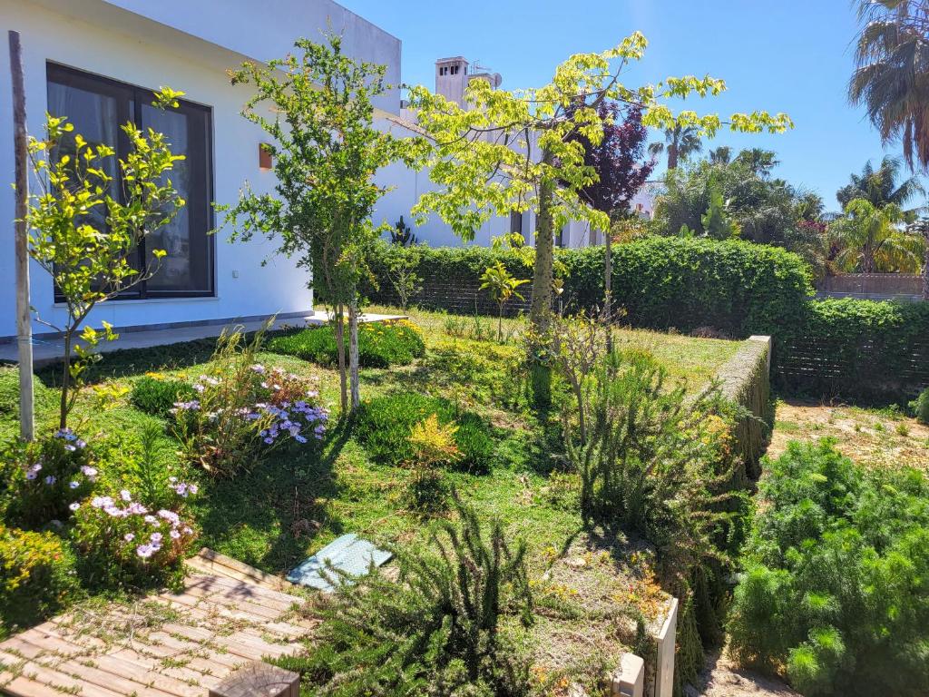 Zahrada ubytování Family house with nice garden 10min from Sanlúcar