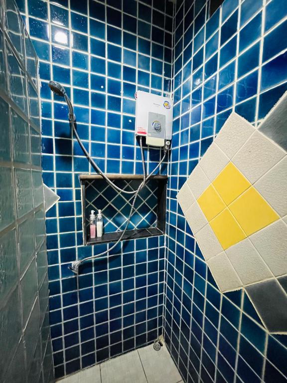 Koupelna v ubytování Meewaya Hotel