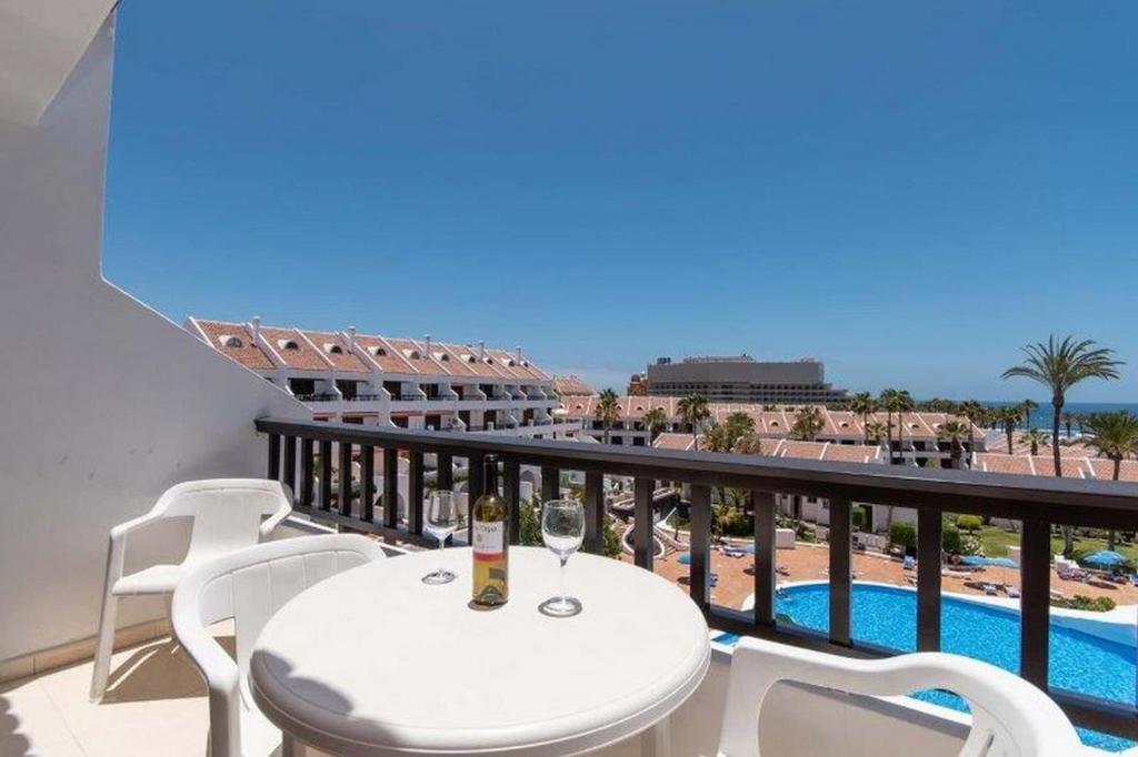 Balkón nebo terasa v ubytování Parque Santiago II - 1 Bed Sea View