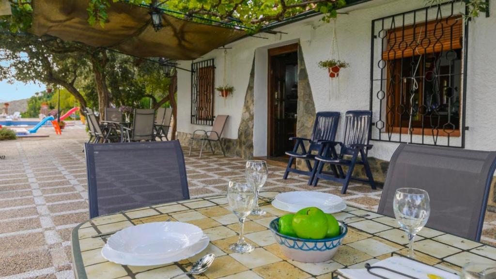 Patio alebo iná vonkajšia časť ubytovania La Guitarra Andaluza Loja by Ruralidays