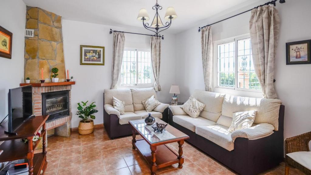 Posedenie v ubytovaní Villa ManuelG Nerja by Ruralidays