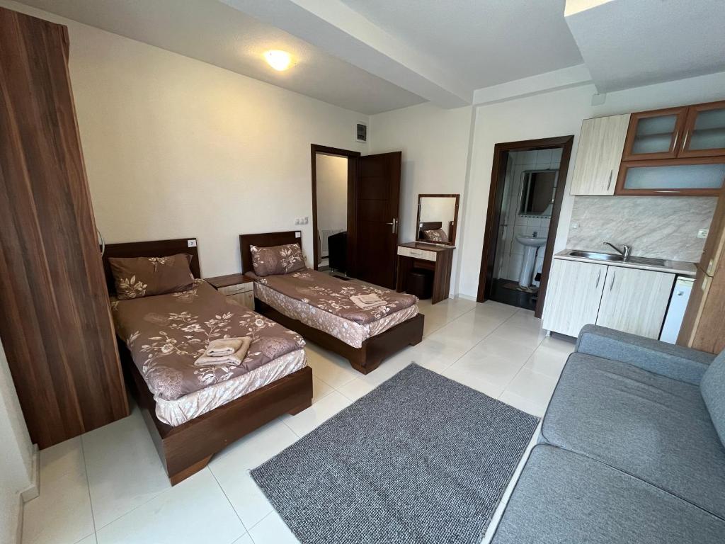 Postel nebo postele na pokoji v ubytování Majap hostel