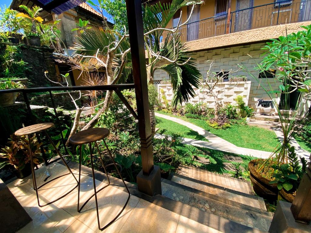 Zahrada ubytování Home-Bience Hostel