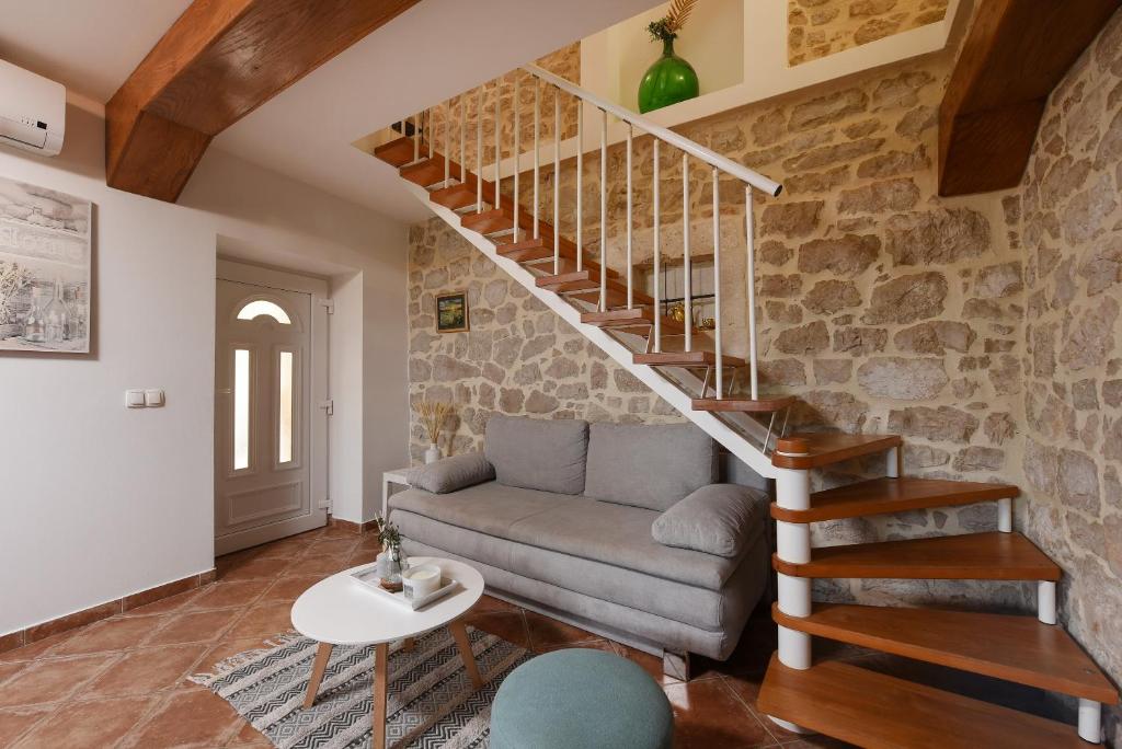Posezení v ubytování Villa Zaton